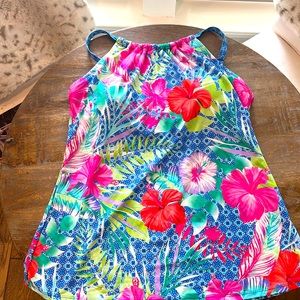 NWOT Beach House Tankini Size 14